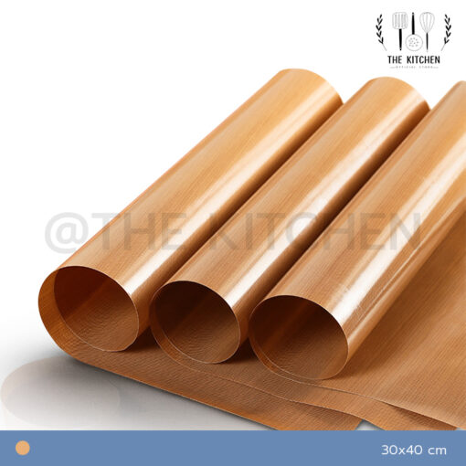แผ่นรองอบเคลือบเทปล่อน แผ่นรองอบ ที่รองอบขนมเทปล่อน กระดาษไขรองอบ รองอบเทปล่อน เกรดอย่างดี ใช้ซ้ำได้