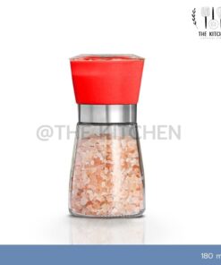 ขวดบดพริกไทย The Kitchen 180ML ขวดบดพริกไทยเม็ด ขวดบด พริกไทย เกลือ มีฝาปิด ไร้สารตะกั่ว