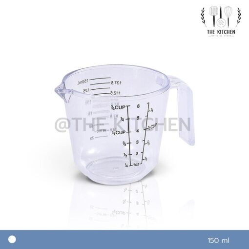 ถ้วยตวง The Kitchen ถ้วยตวงใส ถ้วยตวงพลาสติก ทนความร้อน มีให้เลือก 4 ขนาด ถ้วยตวงของเหลว ถ้วยตวงทำขนม