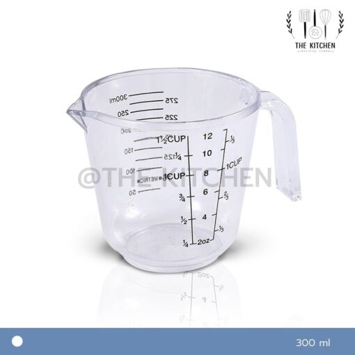 ถ้วยตวง The Kitchen ถ้วยตวงใส ถ้วยตวงพลาสติก ทนความร้อน มีให้เลือก 4 ขนาด ถ้วยตวงของเหลว ถ้วยตวงทำขนม