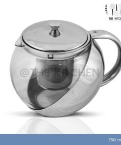 กาชงชา The Kitchen กาน้ำชา (สแตนเลส) ของแท้ FOFO พร้อมไส้กรอง สำหรับกรองชา 500-750 ml