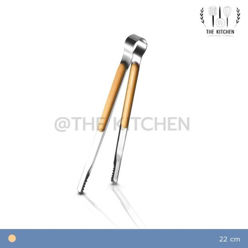 ที่คีบสแตนเลส The Kitchen ที่คีบสแตนเลสปากจระเข้ ที่คีบน้ำแข็ง ที่คีบบาบีคิว ที่คีบอาหาร ที่คีบขนม