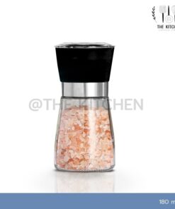 ขวดบดพริกไทย The Kitchen 180ML ขวดบดพริกไทยเม็ด ขวดบด พริกไทย เกลือ มีฝาปิด ไร้สารตะกั่ว