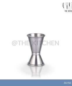 จิกเกอร์สแตนเลส 15/30ML The kitchen สแตนเลส304 ถ้วยตวง จิกเกอร์ตวง สแตนเลส แก้วตวงน้ำเชื่อม ถ้วยตวงช็อต แก้วตวง