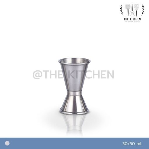 จิกเกอร์สแตนเลส 15/30ML The kitchen สแตนเลส304 ถ้วยตวง จิกเกอร์ตวง สแตนเลส แก้วตวงน้ำเชื่อม ถ้วยตวงช็อต แก้วตวง