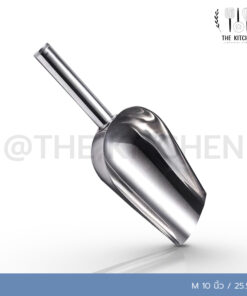 ที่ตักน้ำแข็งThe Kitchen สแตนเลส ที่ตักน้ำแข็งสแตนเลส ที่ตักข้าวสาร มีทั้งหมด 4 ขนาด