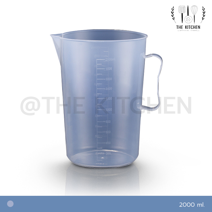 2000_0 ถ้วยตวงพลาสติก The Kitchen ถ้วยตวง ถ้วยตวงพลาสติกทนความร้อน ถ้วยตวงของเหลว ถ้วยตวงพลาสติกPP
