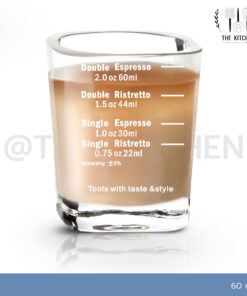 แก้วตวงกาแฟ ขนาด 60ML แก้วตวง แก้วตวงเนื้อหนา แก้วช็อต แก้วเป๊ก แก้วตวงมีสเกล มีให้เลือก 3 สี