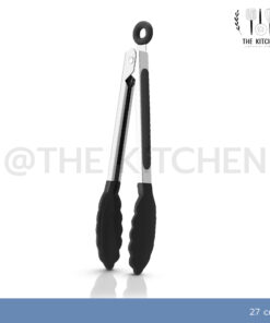 ที่คีบอาหาร The Kitchen ซิลิโคน ที่คีบซีลิโคน ที่คีบสแตนเลส สแตนเลสหนาพิเศษ มีระบบล้อคก้น มีของพร้อมส่ง หลากสี