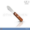 มีดปาดเนย The Kitchen มีดปาดแยม ที่ปาดเนย สแตนเลส ด้ามไม้ มีใบเลือก 2 แบบ หัวกลม และแบบกลมกึ่งเลื่อย
