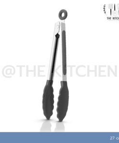 ที่คีบอาหาร The Kitchen ซิลิโคน ที่คีบซีลิโคน ที่คีบสแตนเลส สแตนเลสหนาพิเศษ มีระบบล้อคก้น มีของพร้อมส่ง หลากสี
