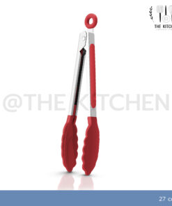 ที่คีบอาหาร The Kitchen ซิลิโคน ที่คีบซีลิโคน ที่คีบสแตนเลส สแตนเลสหนาพิเศษ มีระบบล้อคก้น มีของพร้อมส่ง หลากสี